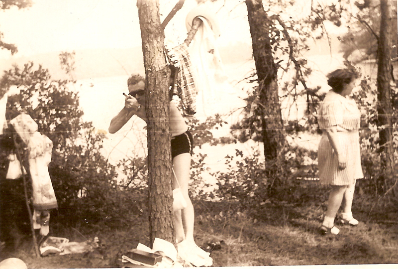 Alice and Andrew Sirois - Camping