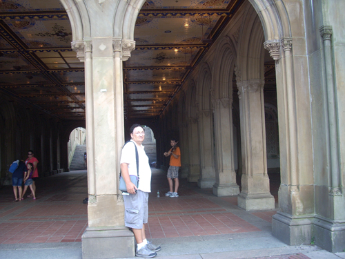 central park violinsit and me - www.RogerChartier.com