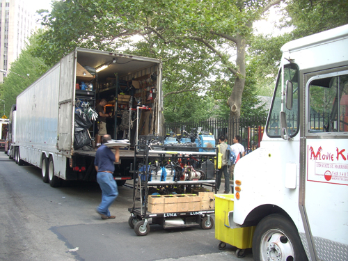 making a movie - New York - www.RogerChartier.com
